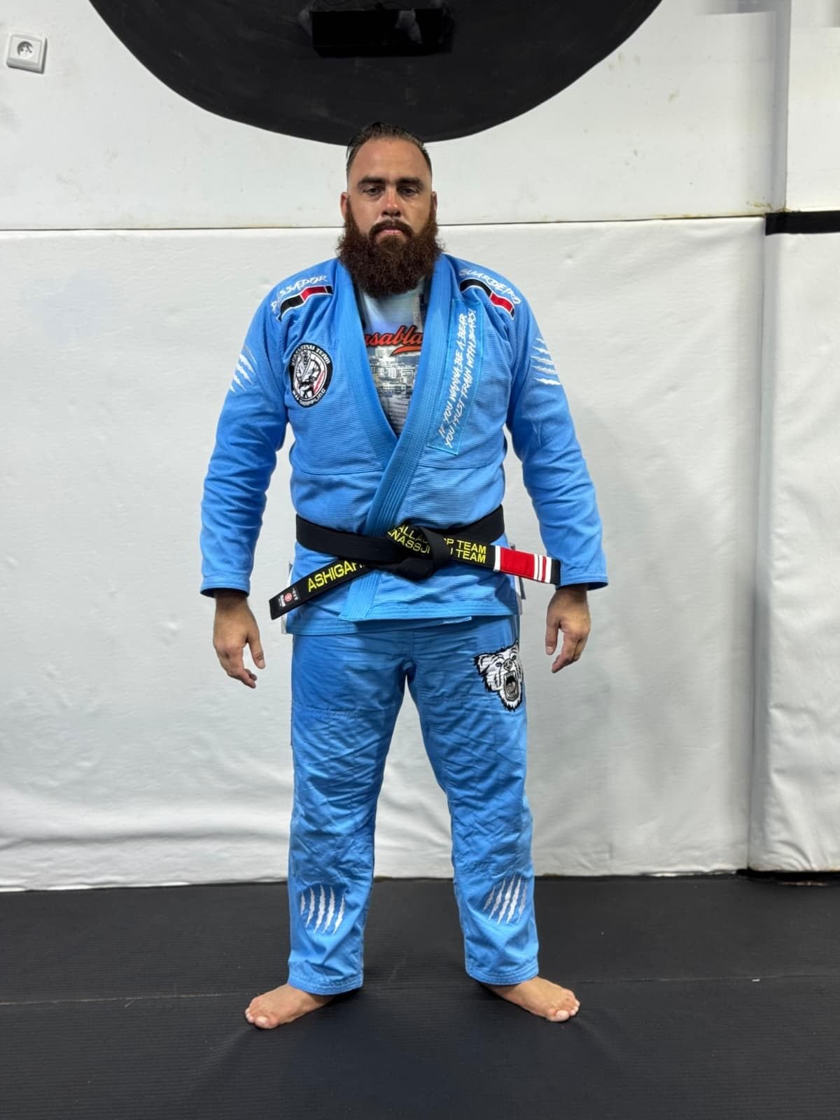 Coach de jiu-jitsu brésilien de la Znass Jitsu Team