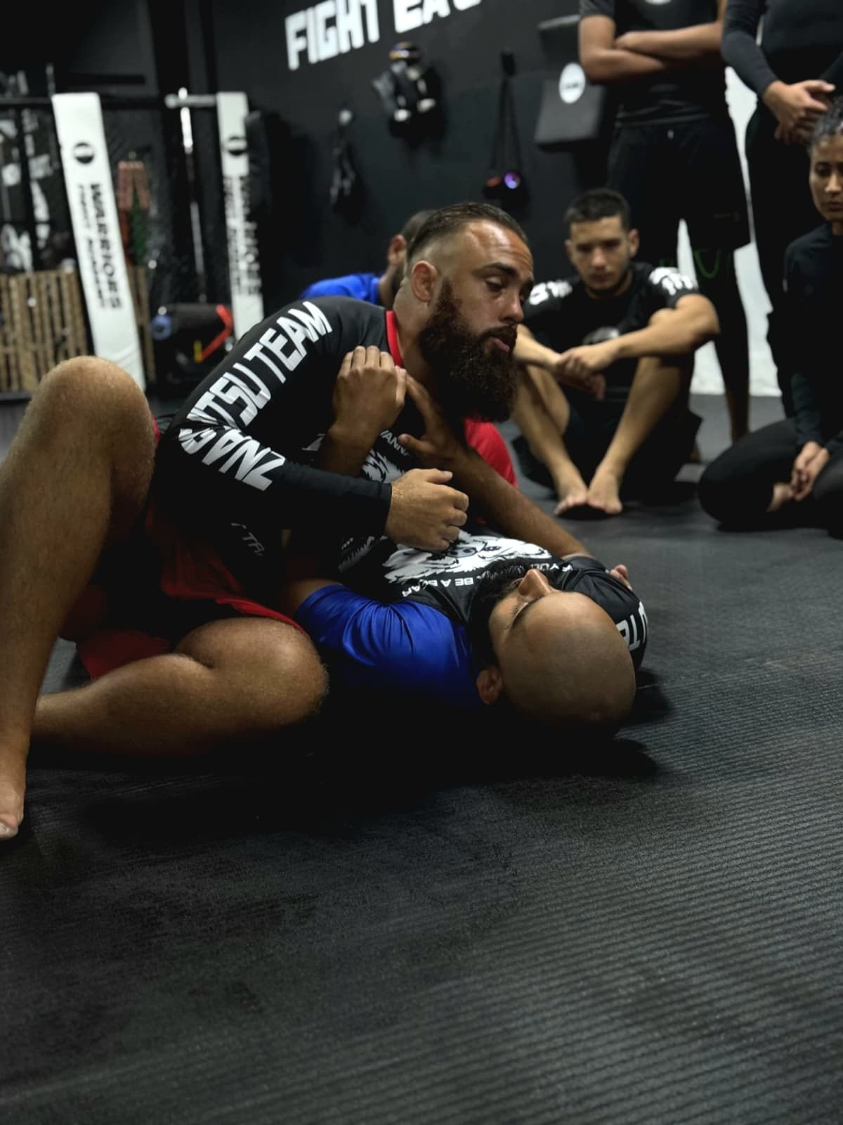 Démonstration technique de grappling